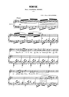 Venedig: Für Stimme und Klavier by Charles Gounod