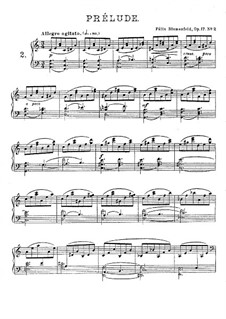 Vierundzwanzig Preluden, Op.17: Präludium Nr.2 in a-moll by Felix Blumenfeld