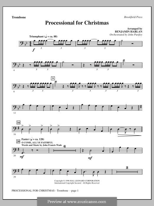 Processional for Christmas: Posaunenstimme by Unknown (works before 1850)