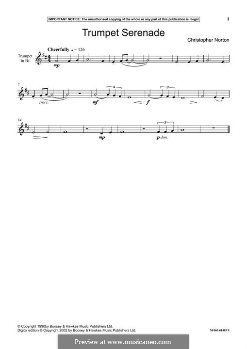 Trumpet Serenade: Trumpet Serenade by Christopher Norton