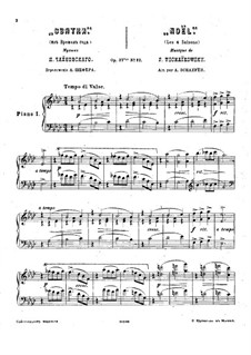 Nr.12 Dezember (Weihnachten): Version für zwei Klaviere, vierhändig – Klavierstimme I by Pjotr Tschaikowski