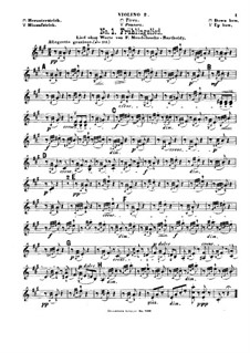 Violin-Terzette. Heft IV: Violinstimme II by Joseph Haydn, Wolfgang Amadeus Mozart, Felix Mendelssohn-Bartholdy, Ludwig van Beethoven