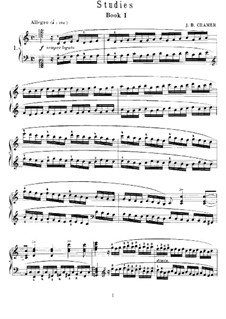 Vierundachtzig Etüden, Op.50: Vollsammlung by Johann Baptist Cramer