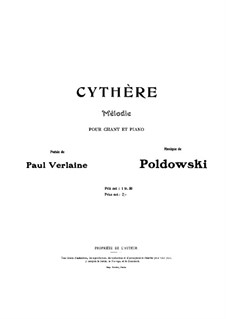 Cythère: Cythère by Poldowski