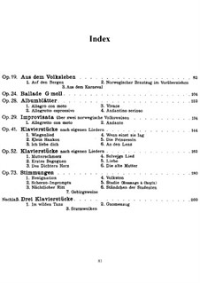 Klavierstücke (Sammlung): Klavierstücke (Sammlung) by Edvard Grieg