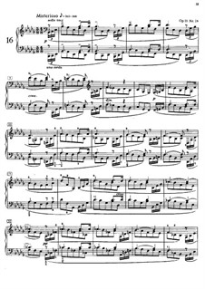 Vierundzwanzig Präludien, Op.11: Präludium Nr.16 by Alexander Skrjabin