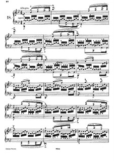 Fünfundzwanzig Etüden für Klavier, Op.78: Etüde Nr.18 in B-Dur by Daniel Steibelt