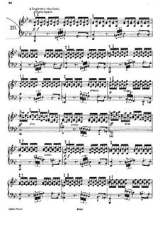 Fünfundzwanzig Etüden für Klavier, Op.78: Etüde Nr.20 in g-Moll by Daniel Steibelt