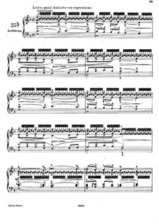 Fünfundzwanzig Etüden für Klavier, Op.78: Etüde Nr.25b in F-Dur by Daniel Steibelt