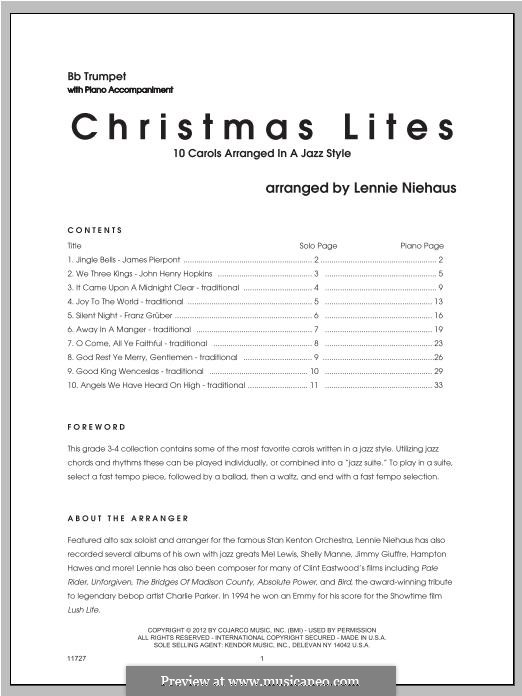 Christmas Lites: Trompetenstimme by Lennie Niehaus