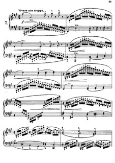 Tausig Ausgabe: Etüde Nr.7 by Muzio Clementi