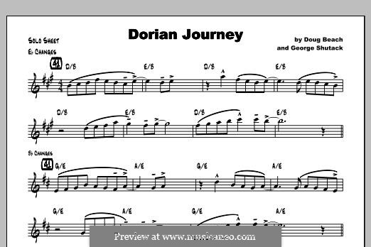 Dorian Journey: Solostimme by George Shutack