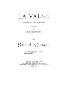 Walzer in G-dur: Walzer in G-dur by Samuel Alexandre Rousseau