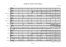 Rondo for Clarinet and Orchestra: Rondo for Clarinet and Orchestra by Neil Munro