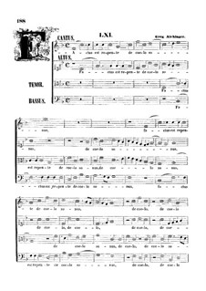 Zwei Motetten: Zwei Motetten by Gregor Aichinger