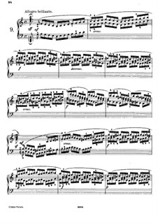 Fünfundzwanzig Etüden für Klavier, Op.78: Etüde Nr.9 in C-Dur by Daniel Steibelt