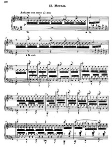 Études d'exécution transcendante, S.139: No.12 Chasse-Neige by Franz Liszt