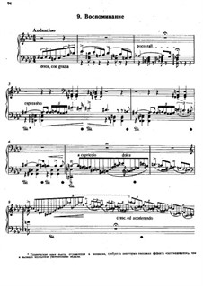 Études d'exécution transcendante, S.139: No.9 Ricordanza by Franz Liszt
