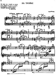 No.11 November (On the Troika): Version for harp by Pjotr Tschaikowski