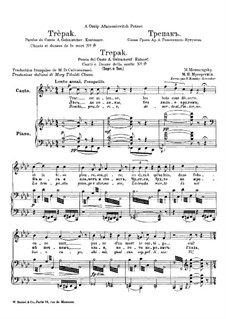 Lieder und Tänze des Todes: Nr.3 Trepak by Modest Mussorgski