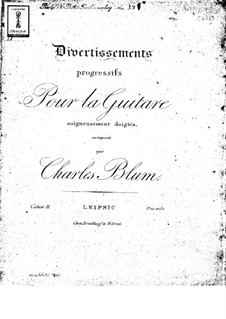 Progressive Divertissements: Buch II by Carl Wilhelm August Blum
