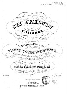 Sechs Präludien, Op.46: Vollsammlung by Emilia Giuliani