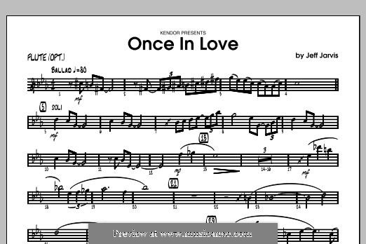 Once in Love: Flötenstimme by Jeff Jarvis
