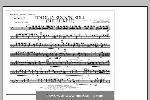 It's Only Rock 'n' Roll (But I Like It): Trombone 1 part by Keith Richards, Mick Jagger