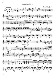 Sonatine Nr.2 in a-Moll: Sonatine Nr.2 in a-Moll by Heinrich Albert