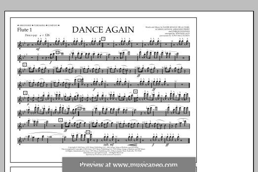 Dance Again (feat. Pitbull): Flute 1 part by Achraf Janussi