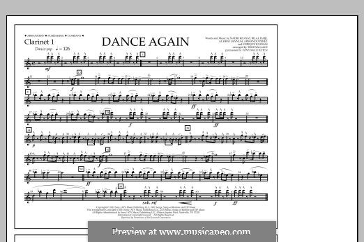 Dance Again (feat. Pitbull): Clarinet 1 part by Achraf Janussi