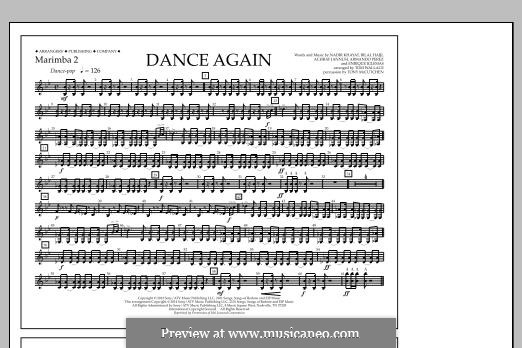 Dance Again (feat. Pitbull): Marimba 2 part by Achraf Janussi