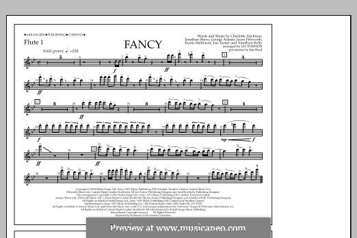 Fancy (Iggy Azalea featuring Charli XCX): Flute 1 part by George Astasio, Jason Pebworth, John Turner, Jonathan Shave, Kurtis McKenzie, Charlotte Aitchison, Amethyst Kelly