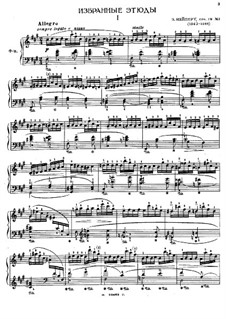 Zwölf Etüden, Op.19: Etüde Nr.1 by Edmund Neupert