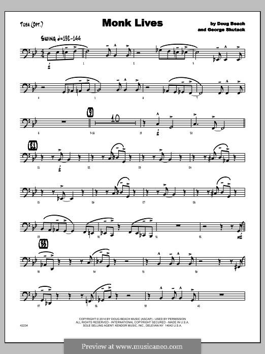 Monk Lives: Tubastimme by Doug Beach, George Shutack