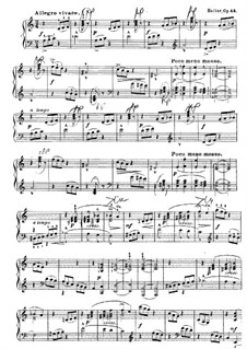 Fünfundzwanzig Etüden, Op.45: Etüde Nr.2 by Stephen Heller