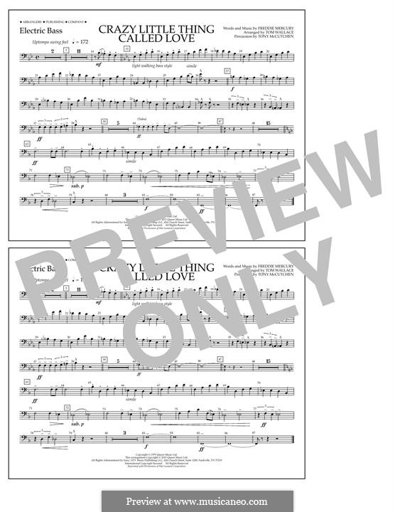 Marching Band version: Electric Bass part by Freddie Mercury