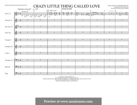 Marching Band version: Wind Score by Freddie Mercury