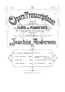 Operatranskriptioner, Op.45: Nr.4 Über Themen aus 'Die lustigen Weiber von Windsor' von N. Otto by Joachim Andersen
