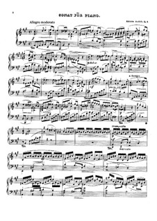 Sonate in A-Dur, Op.3: Sonate in A-Dur by Elfrida Andrée