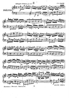 Suite Nr.2 in a-Moll, BWV 807: Für Klavier by Johann Sebastian Bach