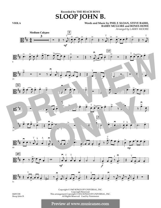 Sloop John B. (Barry McGuire): Violastimme by P.F. Sloan, Steve Barri, Bones Howe, Barry McGuire