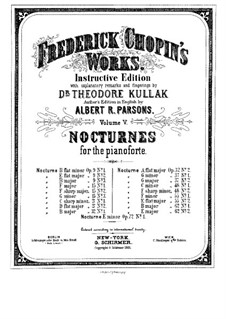 Nocturnen, Op.27: Vollständiger Satz by Frédéric Chopin