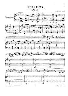 Cellokonzert Nr. 4 in e-Moll, Op.31: Partitur by Karl Dawidow