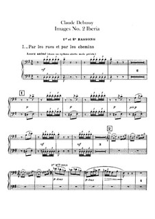 Set III, No.2 Iberia, L.122: Fagottstimme by Claude Debussy