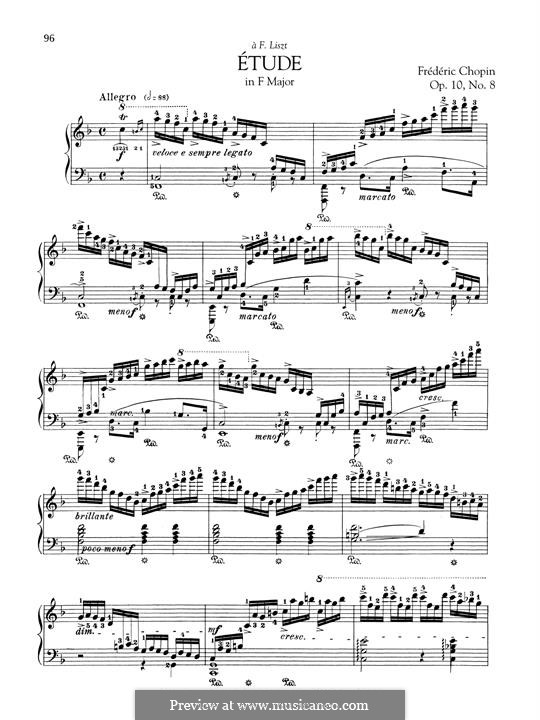 Nr.8 in F-Dur: Für Klavier by Frédéric Chopin
