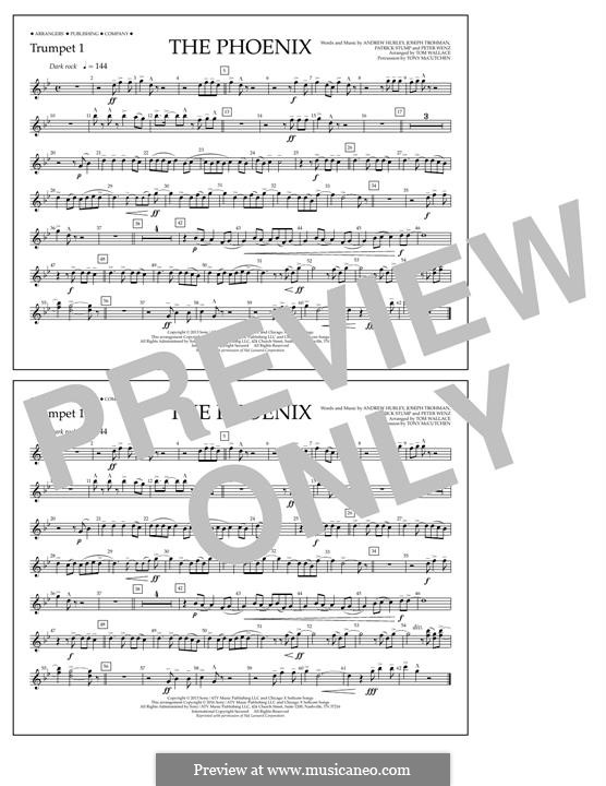 The Phoenix (Fall Out Boy): Trumpet 1 part by Andrew Hurley, Joseph Trohman, Patrick Stump, Peter Wentz