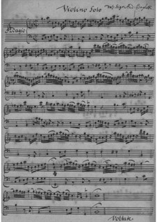 Violinkonzert in C-dur – Violinstimme: Violinkonzert in C-dur – Violinstimme by Andrea Baghetti