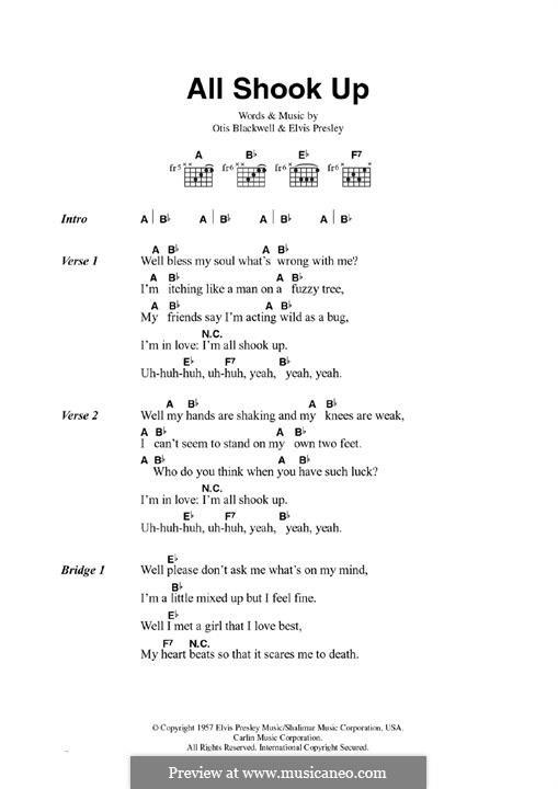All Shook Up: Für Gitarre by Elvis Presley, Otis Blackwell