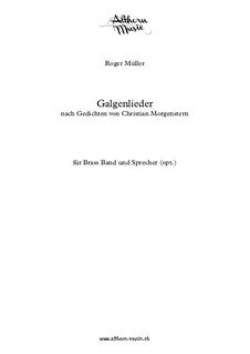 Galgenlieder: Galgenlieder by Roger Müller